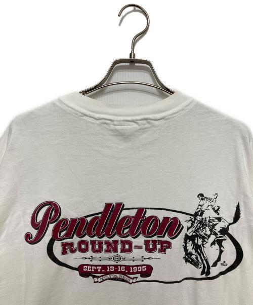 PENDLETON（ペンドルトン）PENDLETON (ペンドルトン) プリントTシャツ ホワイト サイズ:XXLの古着・服飾アイテム