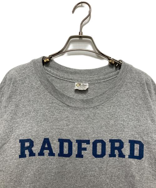 the cotton Exchange（ザコットンエクスチェンジ）The Cotton Exchange (ザコットンエクスチェンジ) プリントTシャツ グレー サイズ:XXLの古着・服飾アイテム