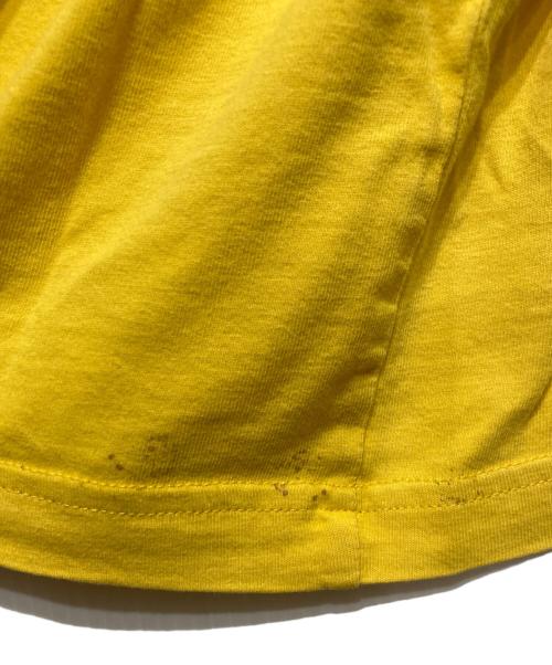 PUMA（プーマ）PUMA (プーマ) ラグランTシャツ グリーン×イエロー サイズ:XXLの古着・服飾アイテム