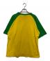 PUMA (プーマ) ラグランTシャツ グリーン×イエロー サイズ:XXL：4000円