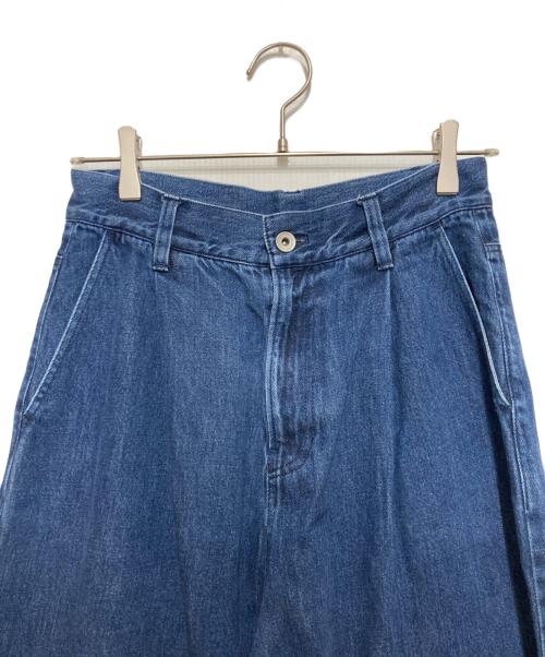 KAGURE（カグレ）kagure (カグレ) ワイドデニムパンツ インディゴ サイズ:FREEの古着・服飾アイテム