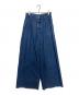 kagure（カグレ）の古着「ワイドデニムパンツ」｜インディゴ