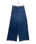 kagure (カグレ) ワイドデニムパンツ インディゴ サイズ:FREE：5000円