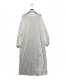 solamonat poche（ソラモナ ポッシェ）の古着「長袖ワンピース」｜ホワイト