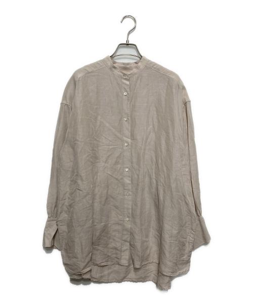 IENA（イエナ）IENA (イエナ) ラミーリヨセルタックオーバーシャツ ベージュ サイズ:不明の古着・服飾アイテム