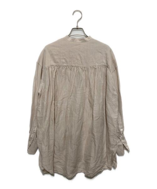 IENA（イエナ）IENA (イエナ) ラミーリヨセルタックオーバーシャツ ベージュ サイズ:不明の古着・服飾アイテム