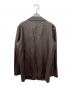 MURUA (ムルーア) フェイクレザーテーラードジャケット ブラウン サイズ:Free：3500円