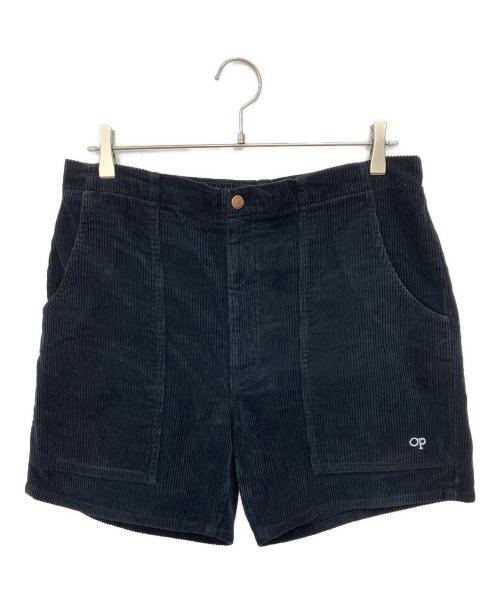 Ocean Pacific（オーシャンパシフィック）Ocean Pacific (オーシャンパシフィック) コーデュロイハーフパンツ ブラック サイズ:XLの古着・服飾アイテム