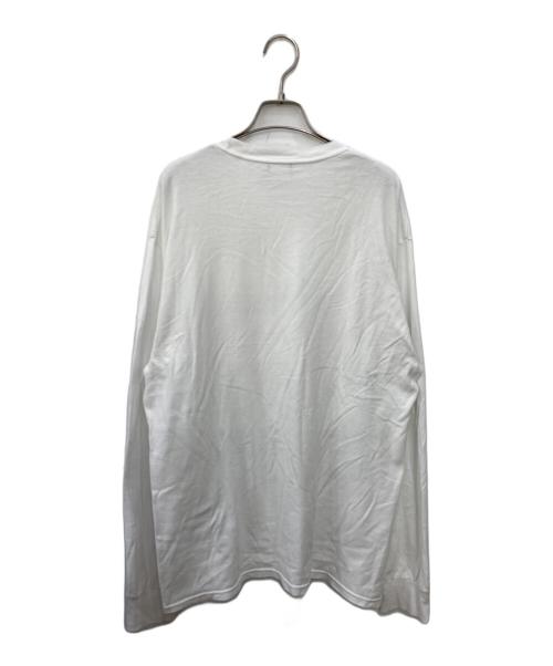 stussy（ステューシー）stussy (ステューシー) ロゴカットソー ホワイト サイズ:Lの古着・服飾アイテム