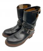 RED WINGレッドウィング）の古着「エンジニアブーツ」｜ブラック