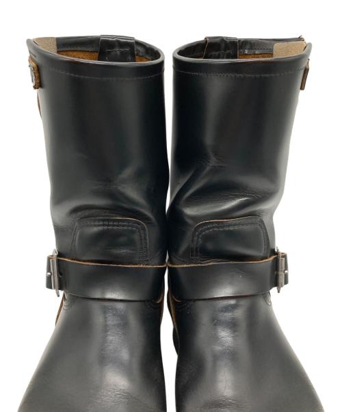 RED WING（レッドウィング）RED WING (レッドウィング) エンジニアブーツ ブラック サイズ:SIZE 9 1/2 Dの古着・服飾アイテム