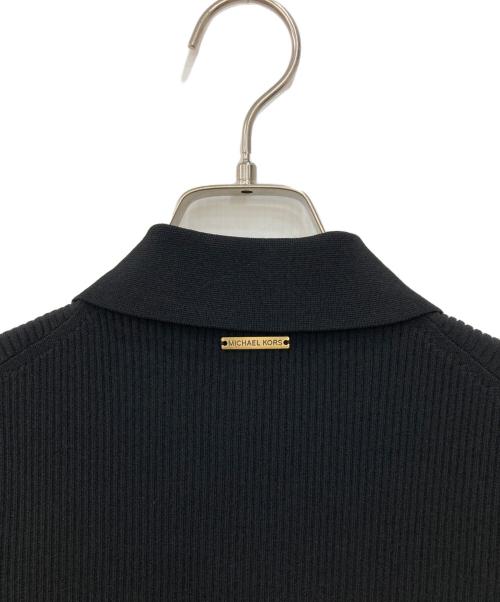 MICHAEL KORS（マイケル・コース）MICHAEL KORS (マイケルコース) ニットワンピース ブラック サイズ:XXSの古着・服飾アイテム