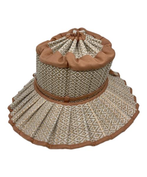 Lorna Murray（ローナマーレイ）LORNA MURRAY (ローナマーレイ) カプリハット ベージュ サイズ:Lの古着・服飾アイテム