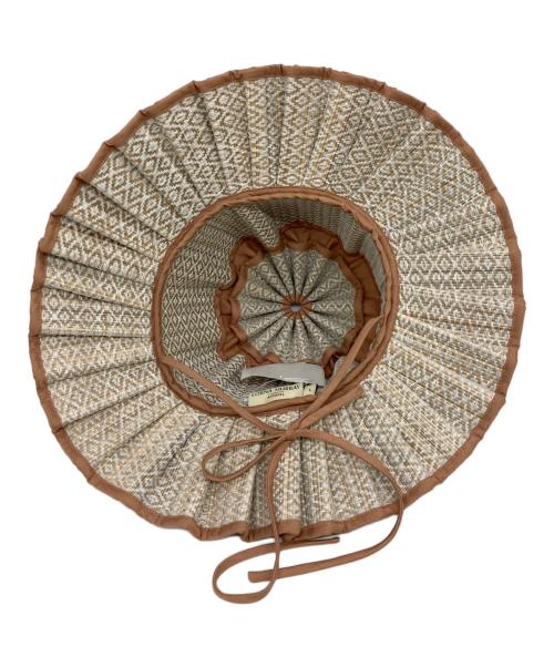 Lorna Murray（ローナマーレイ）LORNA MURRAY (ローナマーレイ) カプリハット ベージュ サイズ:Lの古着・服飾アイテム