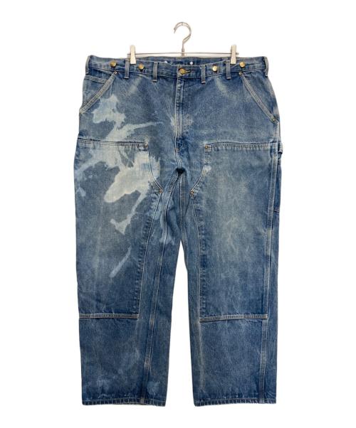 CarHartt（カーハート）CarHartt (カーハート) ダブルニーペインターデニムパンツ ブルー サイズ:不明の古着・服飾アイテム