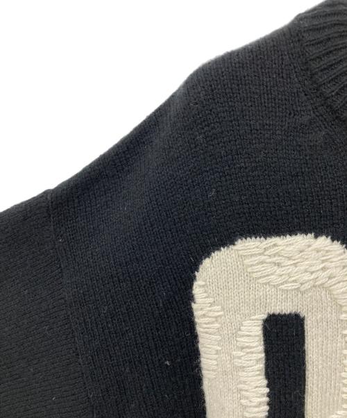 SAINT MICHAEL（セントマイケル）SAINT MICHAEL (セントマイケル) KNIT/CLF/BLACK ブラック サイズ:Mの古着・服飾アイテム