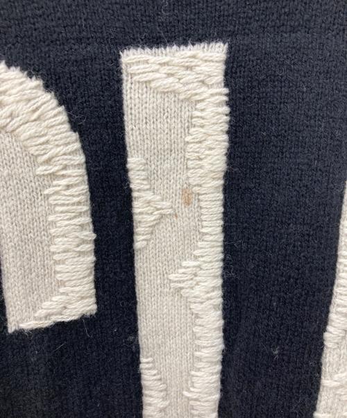 SAINT MICHAEL（セントマイケル）SAINT MICHAEL (セントマイケル) KNIT/CLF/BLACK ブラック サイズ:Mの古着・服飾アイテム