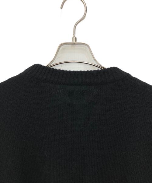 SAINT MICHAEL（セントマイケル）SAINT MICHAEL (セントマイケル) KNIT/CLF/BLACK ブラック サイズ:Mの古着・服飾アイテム