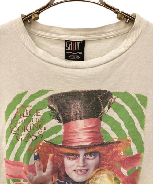 SAINT MICHAEL（セントマイケル）SAINT MICHAEL (セントマイケル) DSNY SS TEE/MAD HATTER/WHITE ホワイト サイズ:Sの古着・服飾アイテム