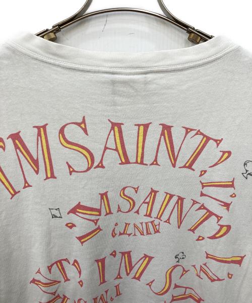 SAINT MICHAEL（セントマイケル）SAINT MICHAEL (セントマイケル) DSNY SS TEE/MAD HATTER/WHITE ホワイト サイズ:Sの古着・服飾アイテム