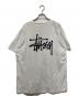 stussy (ステューシー) バックプリントTシャツ ホワイト サイズ:XL：5000円