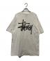 stussy (ステューシー) バックプリントTシャツ ホワイト サイズ:L：5000円