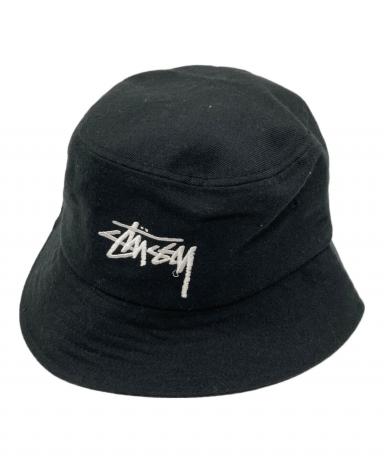 中古・古着通販】stussy (ステューシー) バケットハット ブラック