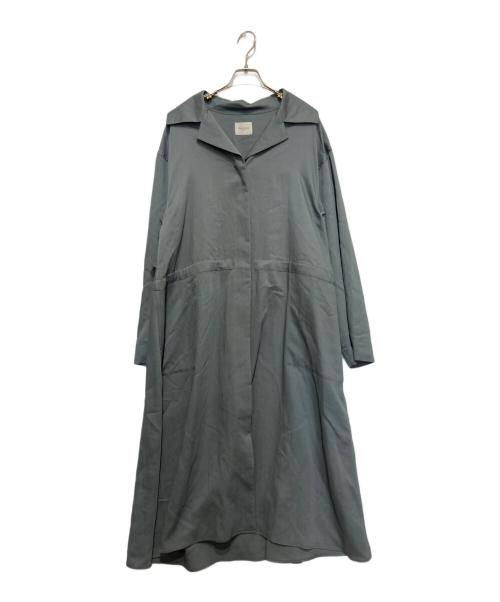 Demi-Luxe Beams（デミルクス ビームス）Demi-Luxe BEAMS (デミルクス ビームス) ドロストオープンカラーコート グレー サイズ:Ⅿの古着・服飾アイテム