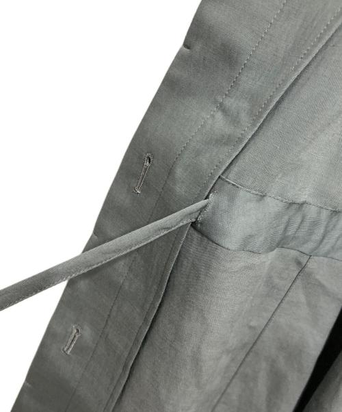 Demi-Luxe Beams（デミルクス ビームス）Demi-Luxe BEAMS (デミルクス ビームス) ドロストオープンカラーコート グレー サイズ:Ⅿの古着・服飾アイテム