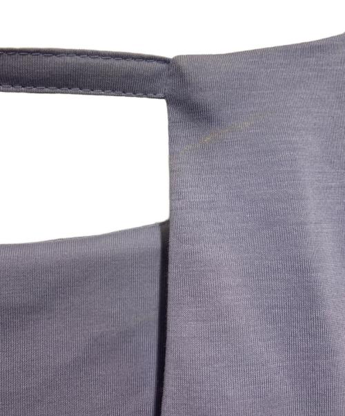 BALLSEY（ボールジィ）BALLSEY (ボールジィ) ハイゲージジャージー バルーンスリーブワンピース ブルー サイズ:Sの古着・服飾アイテム