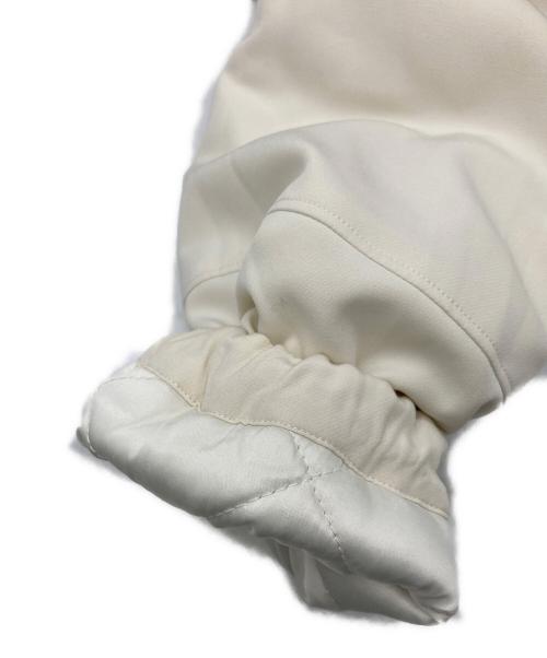 MARILYN MOON（マリリンムーン）MARILYN MOON (マリリンムーン) キルティング リバーシブル ブルゾン アイボリー サイズ:FREEの古着・服飾アイテム