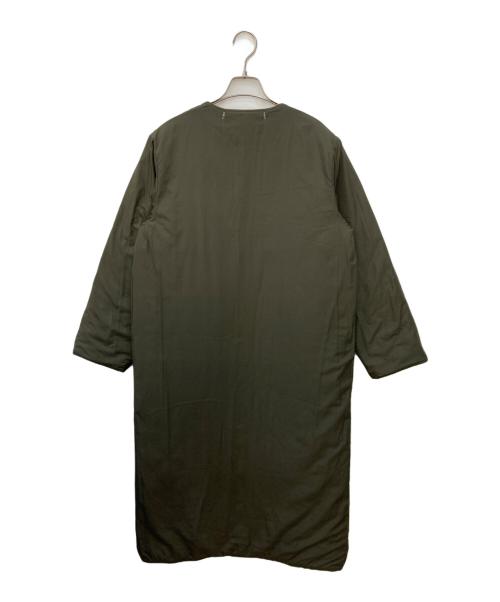 STEVEN ALAN（スティーブンアラン）STEVEN ALAN (スティーブンアラン) REVERSIBLE QUILTED LONG COAT オリーブ サイズ:Mの古着・服飾アイテム