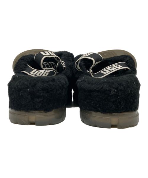 UGG（アグ）UGG (アグ) Fuzzita Clear ブラック サイズ:25の古着・服飾アイテム