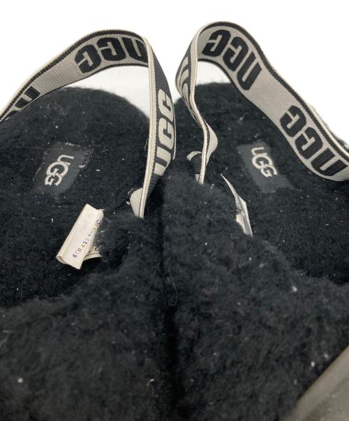 UGG（アグ）UGG (アグ) Fuzzita Clear ブラック サイズ:25の古着・服飾アイテム