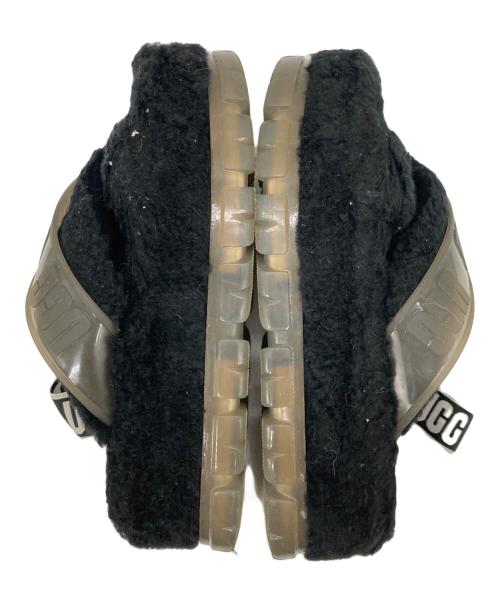 UGG（アグ）UGG (アグ) Fuzzita Clear ブラック サイズ:25の古着・服飾アイテム