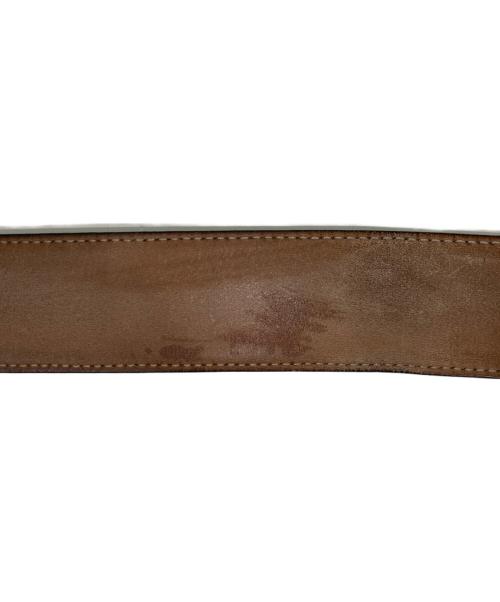 GUCCI（グッチ）GUCCI (グッチ) インターロッキングGバックルベルト ベージュの古着・服飾アイテム