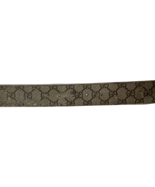GUCCI（グッチ）GUCCI (グッチ) インターロッキングGバックルベルト ベージュの古着・服飾アイテム