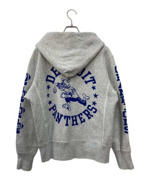 Champion（チャンピオン）Champion (チャンピオン) ジップパーカー グレー サイズ:Ｍの古着・服飾アイテム