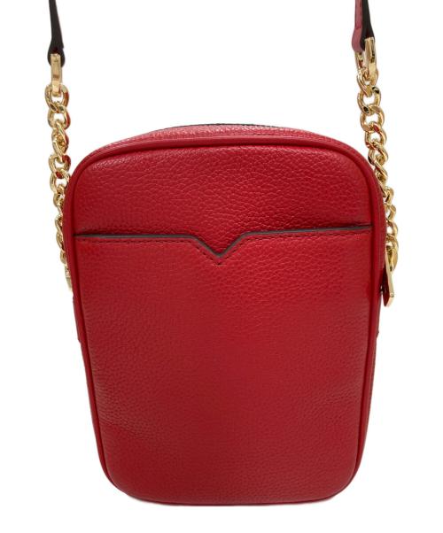 MICHAEL KORS（マイケル・コース）MICHAEL KORS (マイケルコース) ショルダーバッグ レッドの古着・服飾アイテム