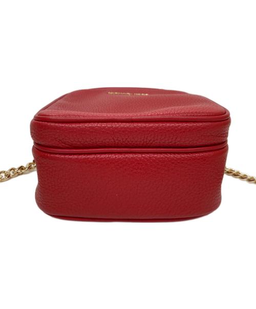 MICHAEL KORS（マイケル・コース）MICHAEL KORS (マイケルコース) ショルダーバッグ レッドの古着・服飾アイテム