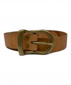 BIG JOHNビッグジョン）の古着「姫路レザーベルト」｜ブラウン