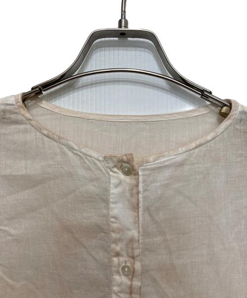 KAGURE（カグレ）kagure (カグレ) ピグメントダイ2WAYブラウス ピンク サイズ:FREEの古着・服飾アイテム