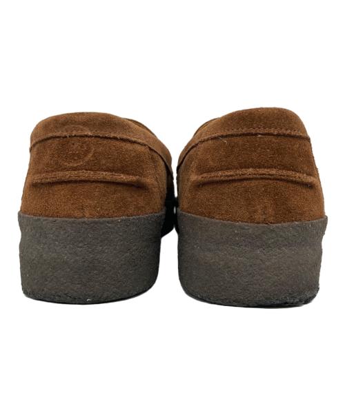 SANDERS（サンダース）SANDERS (サンダース) URBAN RESEARCH (アーバンリサーチ) Mudguard Butt Seam Loafer ブラウン サイズ:27.5㎝の古着・服飾アイテム