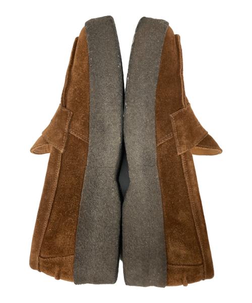 SANDERS（サンダース）SANDERS (サンダース) URBAN RESEARCH (アーバンリサーチ) Mudguard Butt Seam Loafer ブラウン サイズ:27.5㎝の古着・服飾アイテム