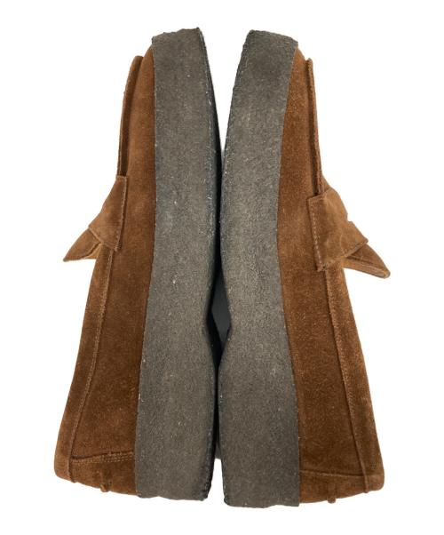 SANDERS（サンダース）SANDERS (サンダース) URBAN RESEARCH (アーバンリサーチ) Mudguard Butt Seam Loafer ブラウン サイズ:27.5㎝の古着・服飾アイテム