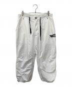 90909090）の古着「ナイロンパンツ」｜ホワイト