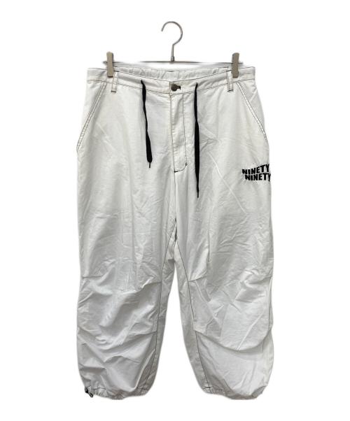 9090（9090）9090 (9090) ナイロンパンツ ホワイト サイズ:Ｌの古着・服飾アイテム