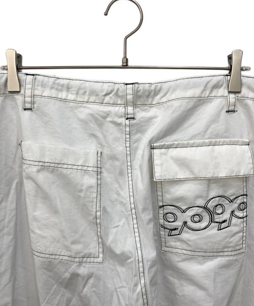 9090（9090）9090 (9090) ナイロンパンツ ホワイト サイズ:Ｌの古着・服飾アイテム