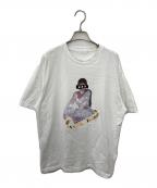 GOD SELECTION XXXゴッドセレクショントリプルエックス）の古着「フロントプリントTシャツ」｜ホワイト
