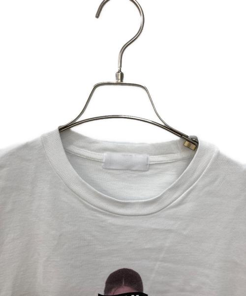 GOD SELECTION XXX（ゴッドセレクショントリプルエックス）GOD SELECTION XXX (ゴッドセレクショントリプルエックス) フロントプリントTシャツ ホワイト サイズ:Lの古着・服飾アイテム